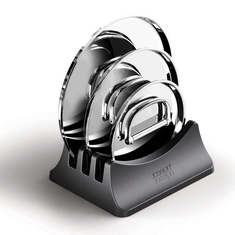 Joseph Joseph - SpaceSteel™ Set of 3 Sauce Pans with Lids