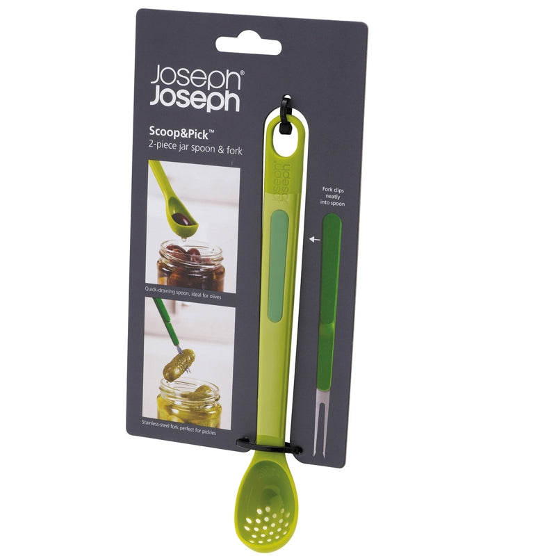 Joseph Joseph - Scoop&Pick™ Jar Spoon & Fork