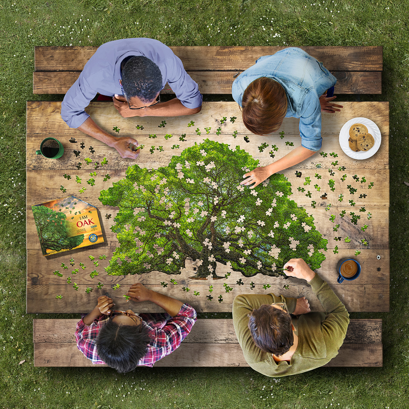 Madd Capp Puzzles – I Am Oak Jigsaw Puzzle | 1000 Pieces – lifestyle view