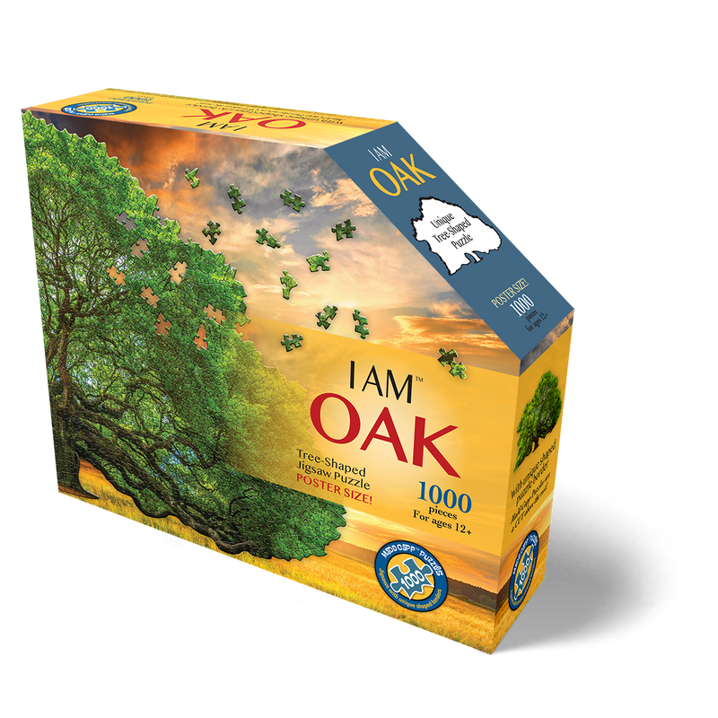 Madd Capp Puzzles – I Am Oak Jigsaw Puzzle | 1000 Pieces – front of packaging