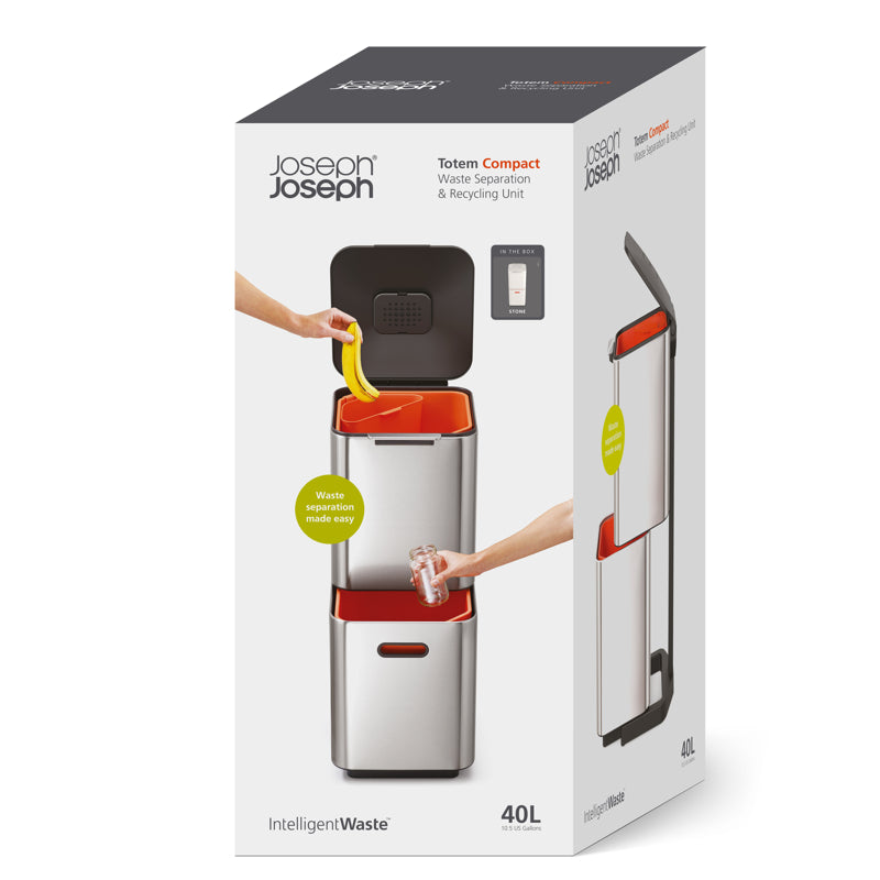 Joseph Joseph - Totem™ Compact Waste Bin 40L
