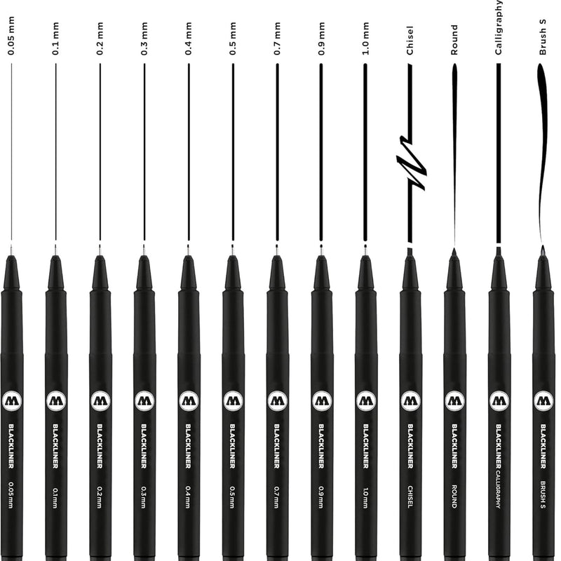 Molotow Calligraphy Marker Black