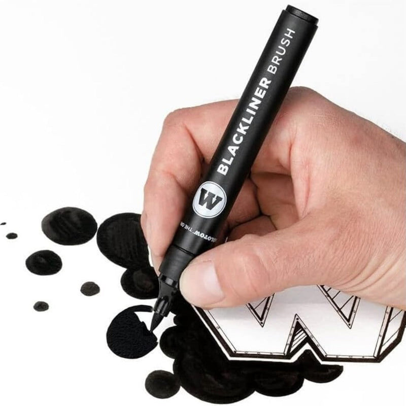 Molotow Brush Marker Black