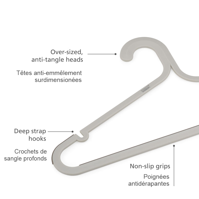 Joseph Joseph - Orderly™ Anti-Tangle Clothes Hangers - 5pk