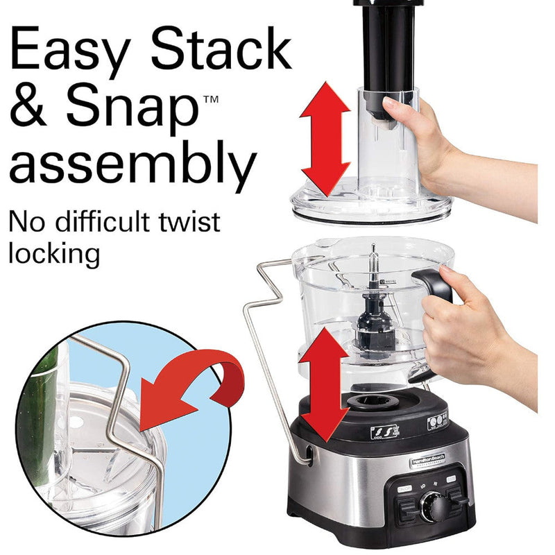Hamilton Beach Professional 70815 Spiralizing Food Processor — Refurbished