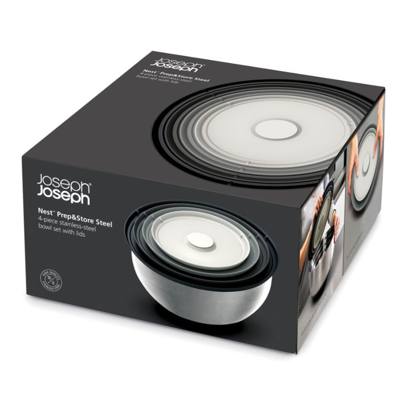 Joseph Joseph - NEST™ Prep & Store Steel Bowl Set