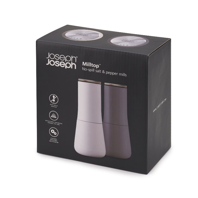 Joseph Joseph - Milltop™ No-Spill Salt & Pepper Mills