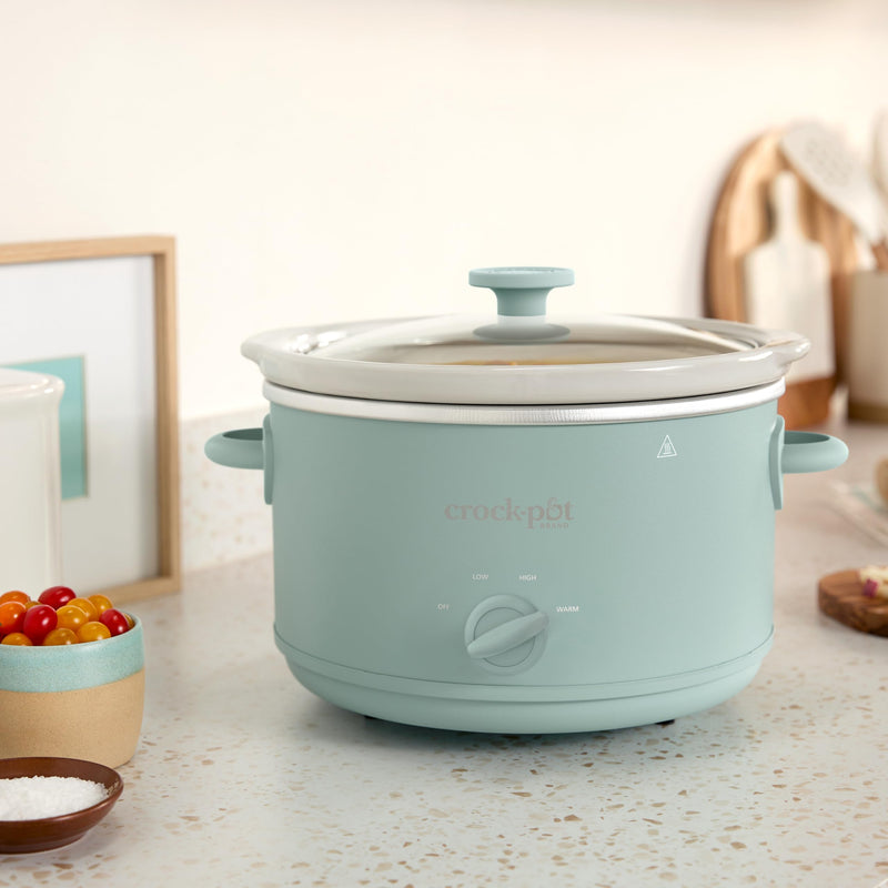 Crock-Pot Design Series 2218654 4.5 qt Slow Cooker, Ocean Fog
