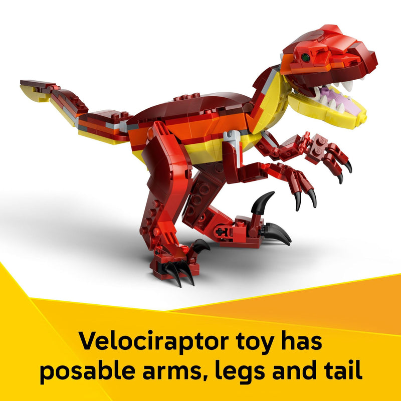 LEGO Creator 3 in 1 Fierce Dinosaur 31379