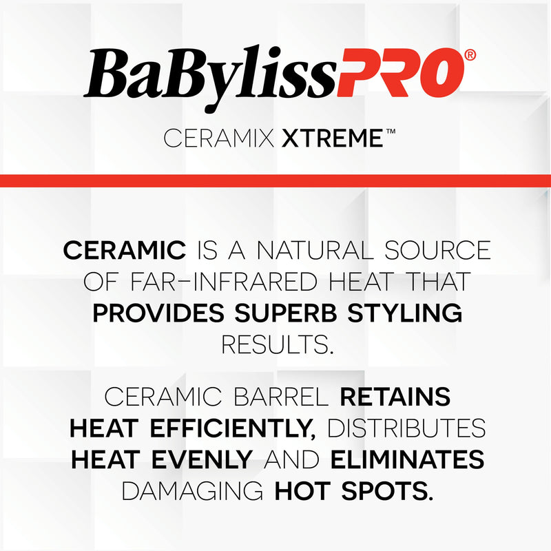 BaBylissPRO - Ceramix Xtreme Curling Iron (BABC75SNC) - 0.75 in