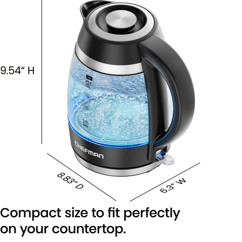 Chefman RJ11-18-PL 1.8 L Electric Kettle