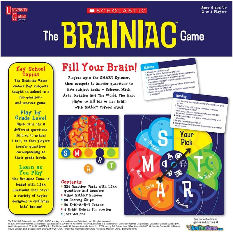 Briarpatch - Scholastic - The Brainiac Game