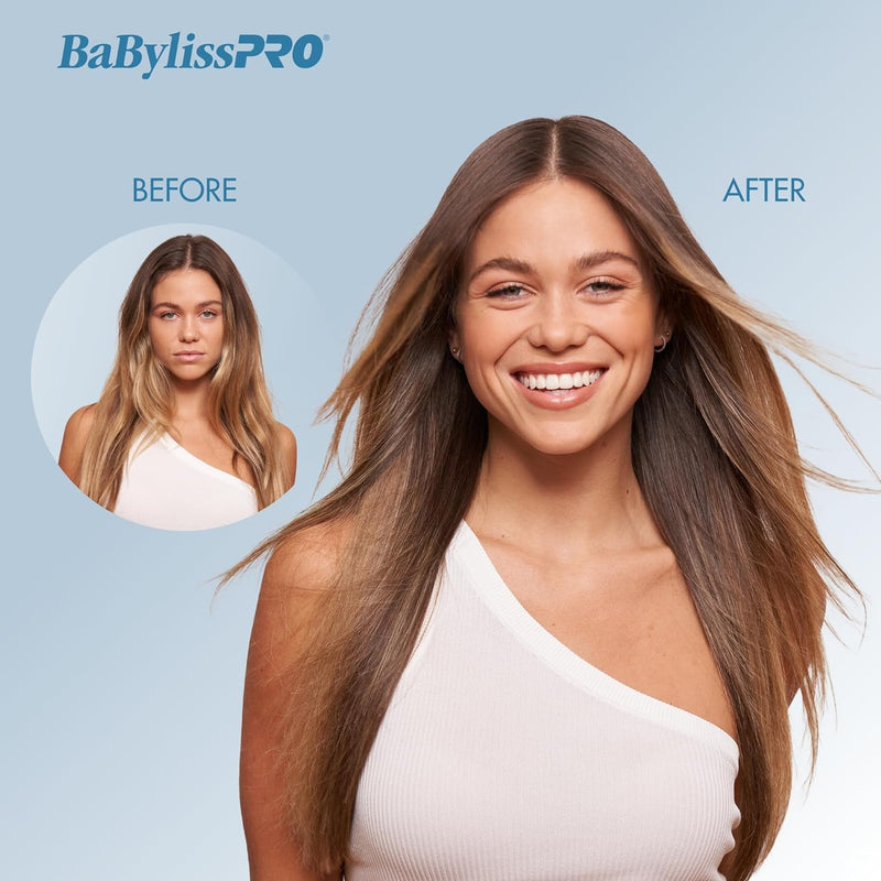BaBylissPRO - Nano Titanium & Ceramic Ultra-Slim Straightener (BNT4074C) - 2 in