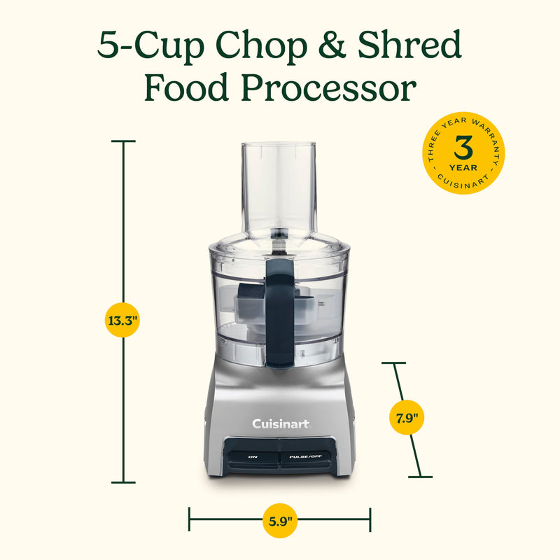 Cuisinart FP-5C 5-Cup Chop & Shred Food Processor