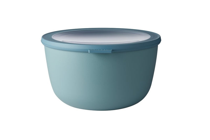 Mepal Cirqula Round Storage Bowl, 3000 mL - Nordic Green - product view