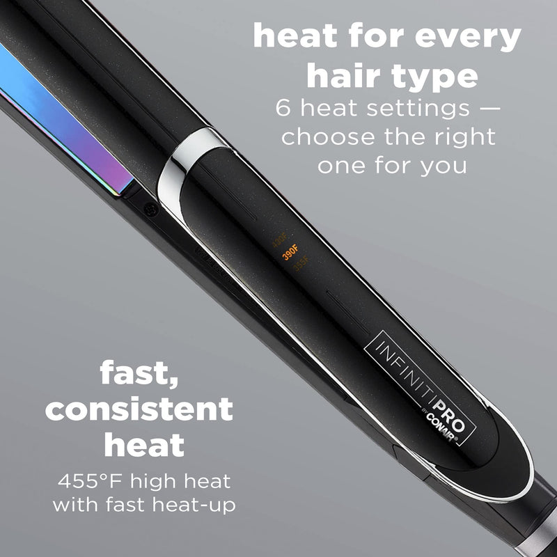 InfinitiPRO by Conair CS207NN 1 in Titanium Straightener