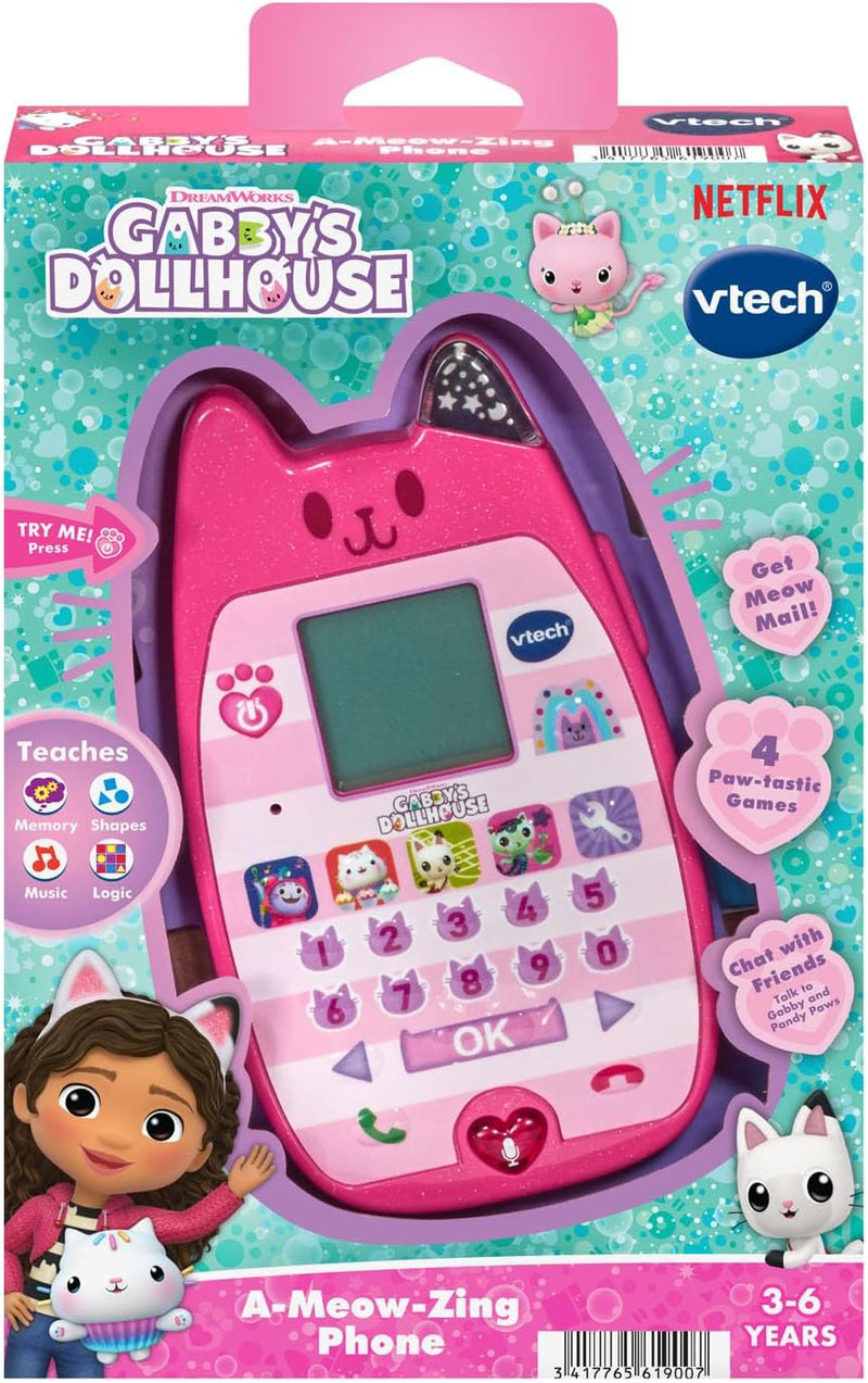 Vtech - Gabby's Dollhouse A-Meow-Zing Phone (English Version)