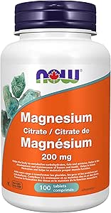 Now - Magnesium Citrate 200MG 100TAB