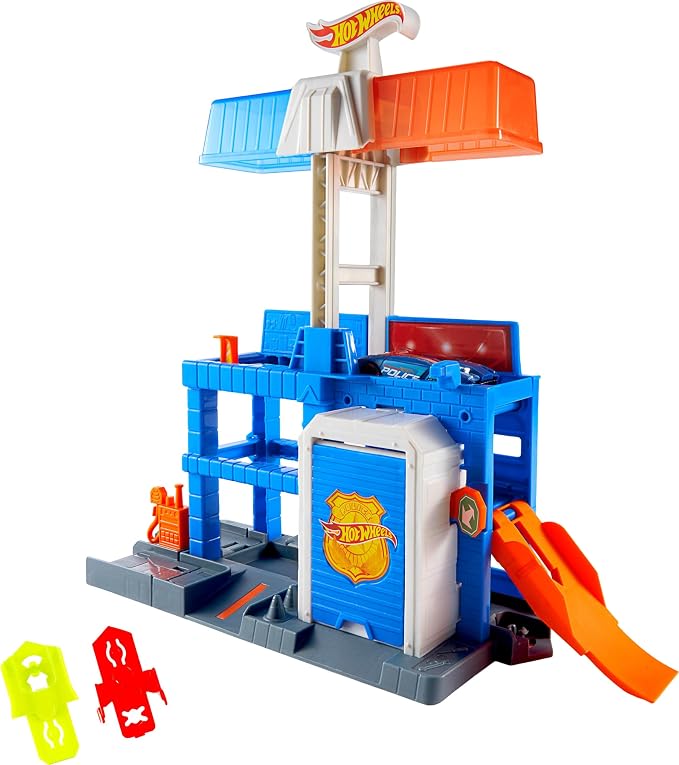 Hot Wheels - DOWNTOWN POLICE STATION PLAYSET