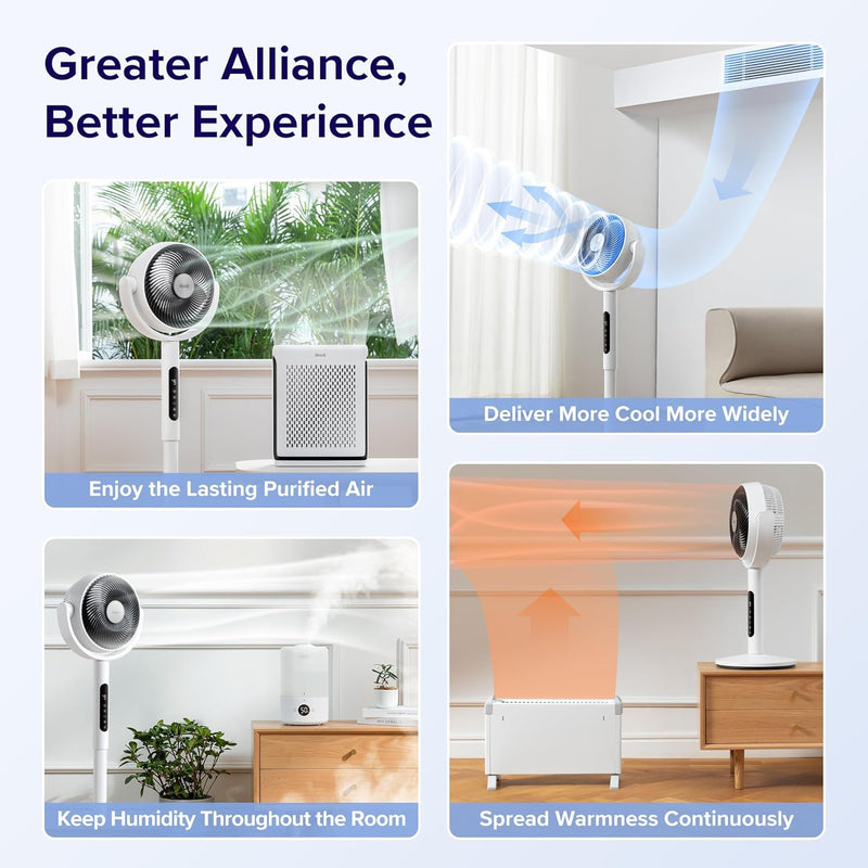 Levoit CirculAir Pedestal Fan LPF-R432-WCA