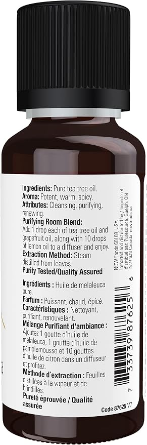 Now - Tea Tree Oil (Melaleuca Alternifolia)30 mL