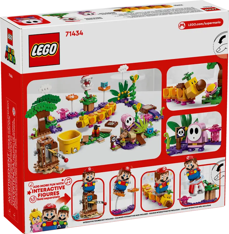 LEGO - 71434 - SUPER MARIO - Soda Jungle Set - 598pcs