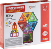 Magformers Basic Plus 26-Piece Set – retail packaging