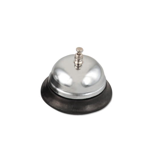 Browne - Call Bell, 3"/7.6cm, Nickel-Plated - Limolin 