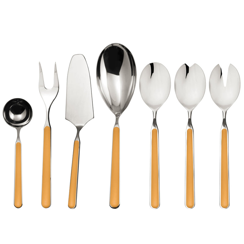Mepra – Fantasia Mustard – 7-Piece Serving Set