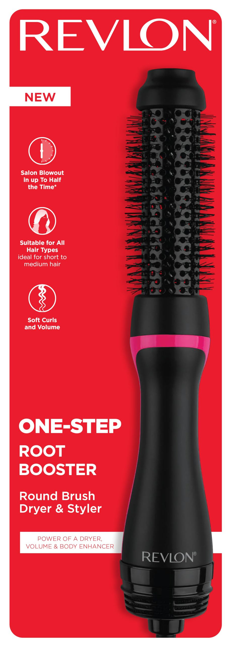 Revlon One-Step Root Booster RVDR5292F, Black