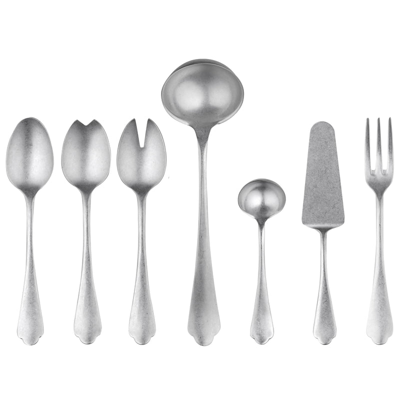 Mepra – Dolce Vita Pewter – 7-Piece Serving Set