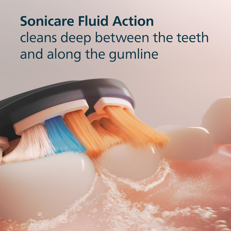 Philips Sonicare A3 All-in-One Brush Heads HX9094/95, Black, 4 Pack
