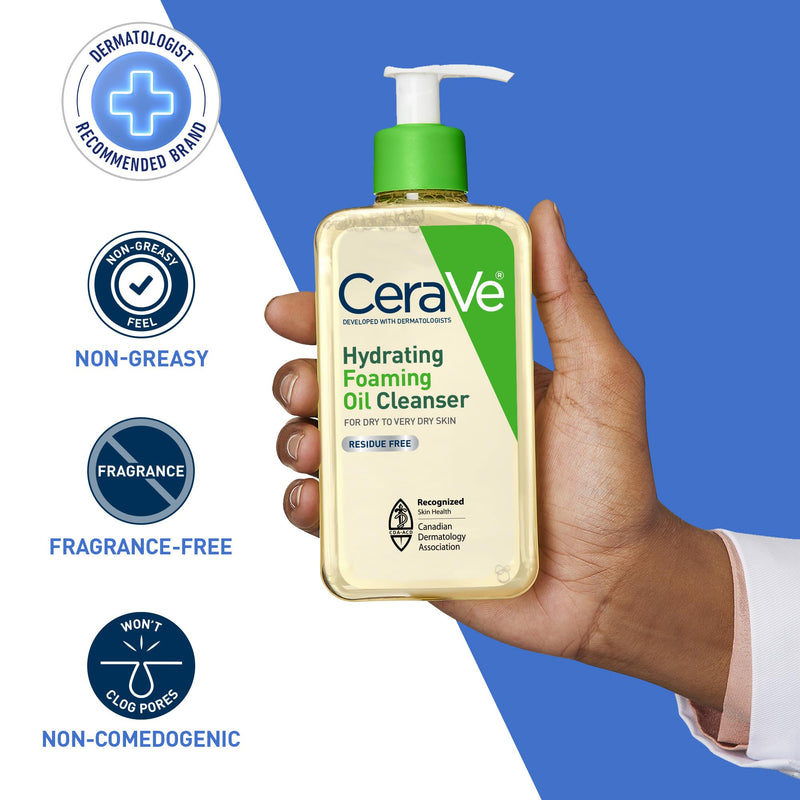 CeraVe - Hydrating Foaming Oil Cleanser - 562 mL