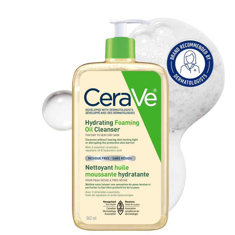 CeraVe - Hydrating Foaming Oil Cleanser - 562 mL