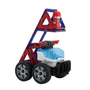 Magformers Amazing Police Rescue 26-Piece Set – rescue crane model
