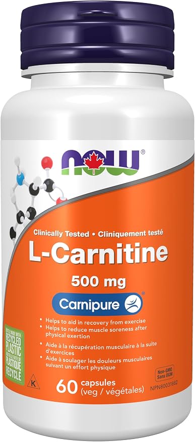Now - L - Carnitine 500MG 60VCAP