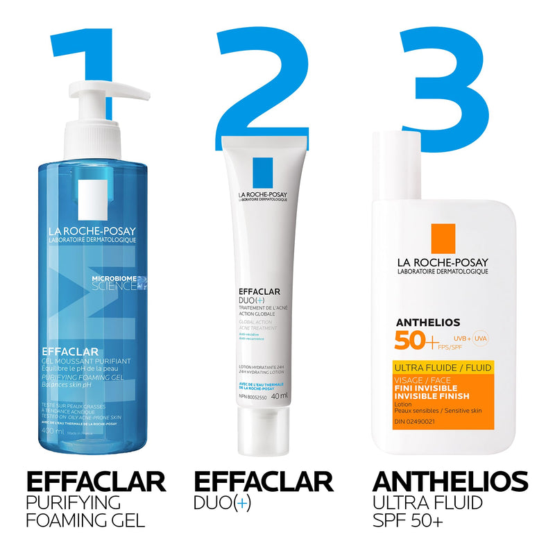 La Roche-Posay - Effaclar Purifying Foaming Gel - 400 mL