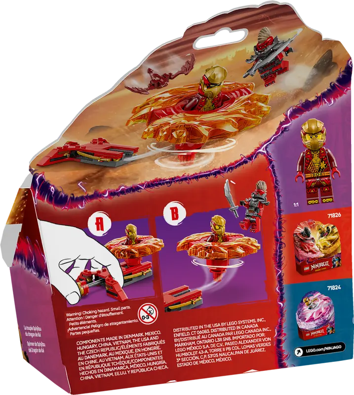 LEGO - 71823 - NINJAGO - Kai's Dragon Spinjitzu Spinner - 54pcs
