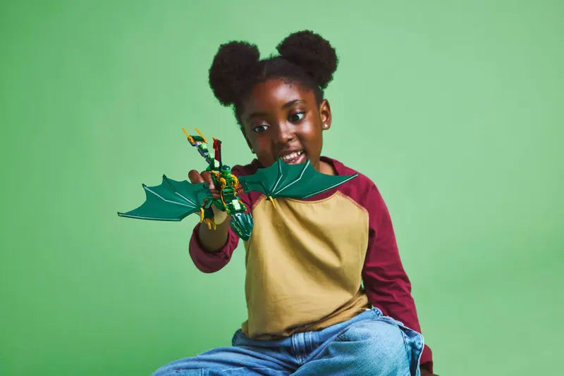 LEGO - 71829 - NINJAGO - Lloyd's Green Forest Dragon - 128pcs