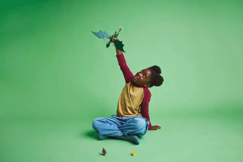 LEGO - 71829 - NINJAGO - Lloyd's Green Forest Dragon - 128pcs