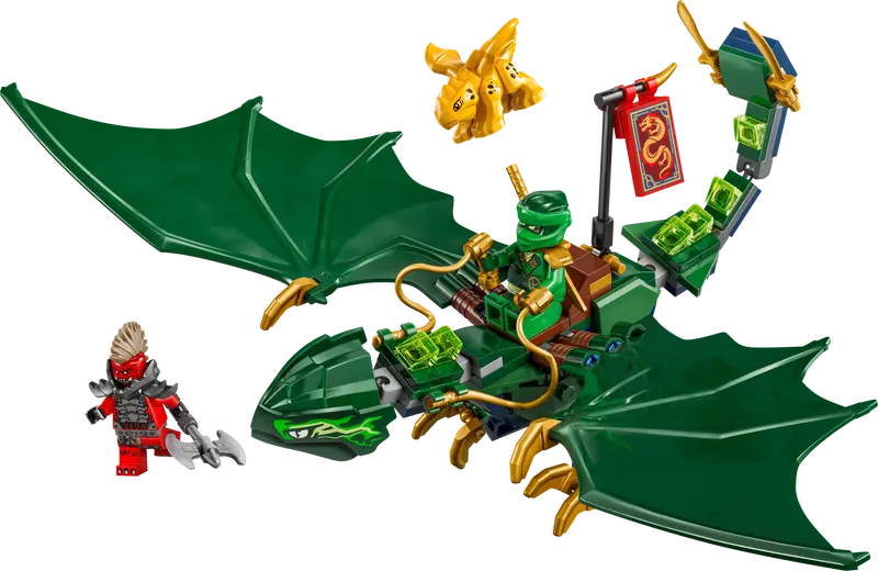 LEGO - 71829 - NINJAGO - Lloyd's Green Forest Dragon - 128pcs