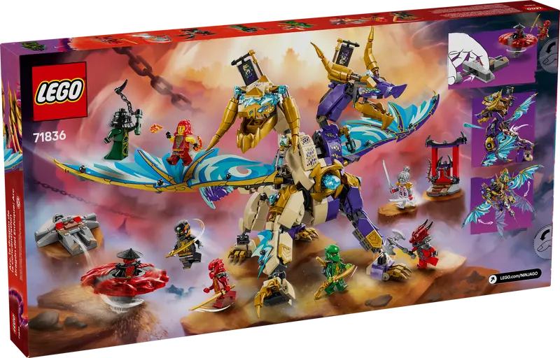 LEGO - 71836 - NINJAGO - Arc Dragon of Focus - 869pcs