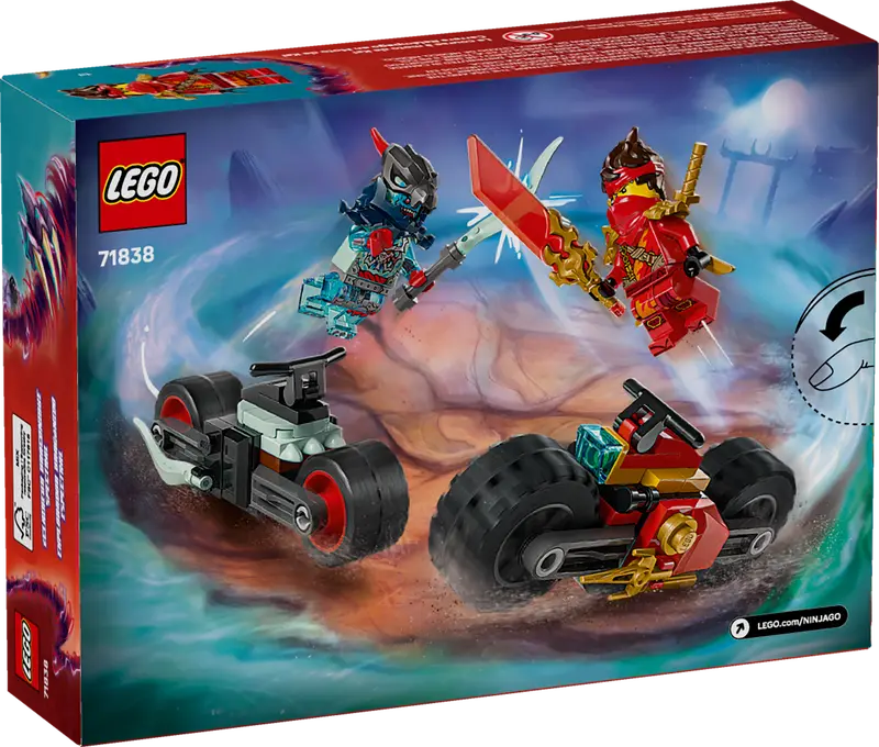 LEGO - 71838 - NINJAGO - Kai's Motorcycle Speed Race - 79pcs