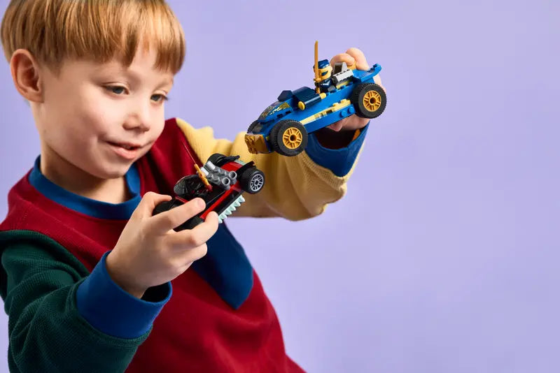 LEGO - 71840 - NINJAGO - Rogue vs. Drix Race Car Duel - 111pcs