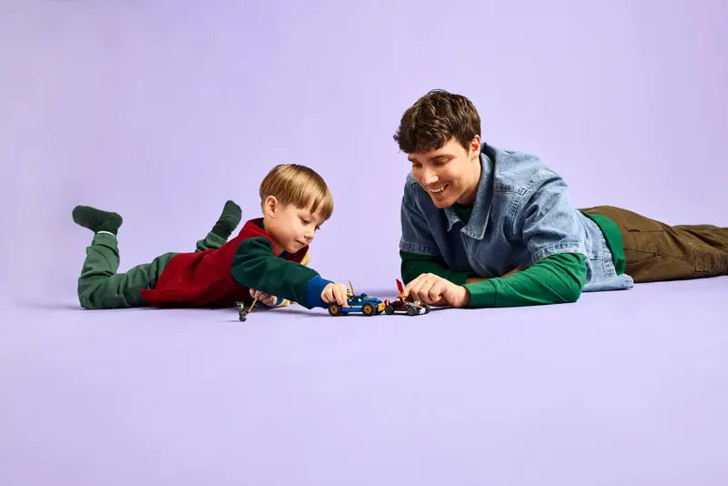 LEGO - 71840 - NINJAGO - Rogue vs. Drix Race Car Duel - 111pcs