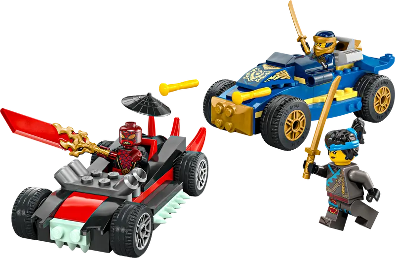 LEGO - 71840 - NINJAGO - Rogue vs. Drix Race Car Duel - 111pcs