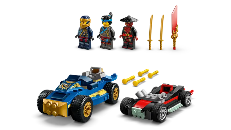 LEGO - 71840 - NINJAGO - Rogue vs. Drix Race Car Duel - 111pcs