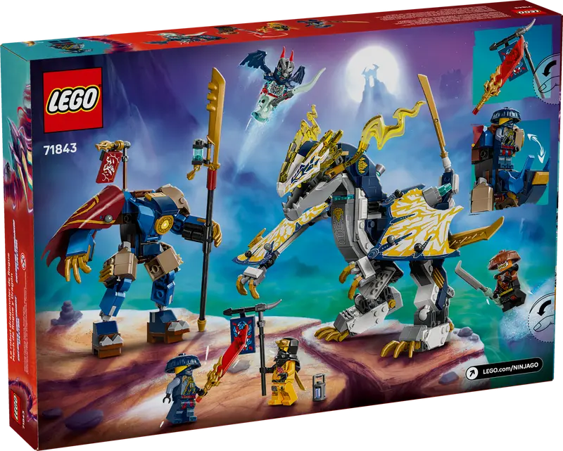 LEGO - 71843 - NINJAGO - Rogue's Mech Dragon Rider - 584pcs