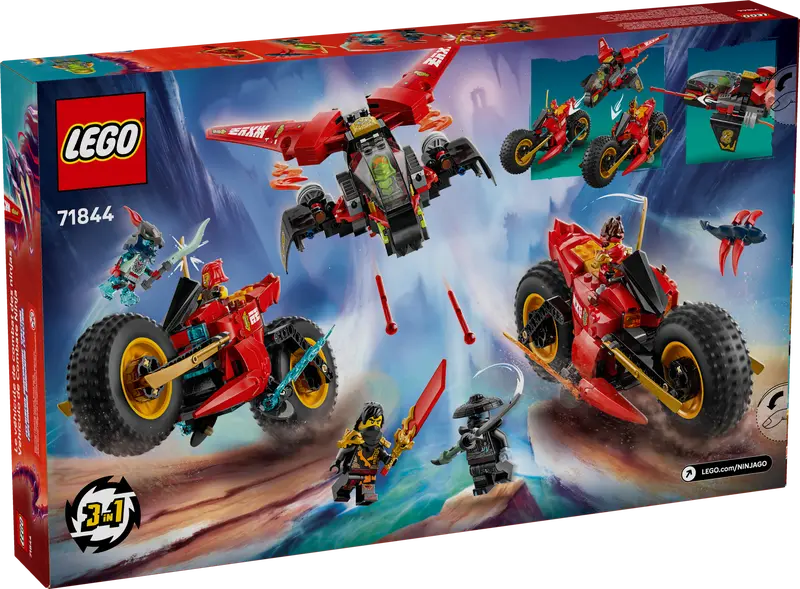 LEGO - 71844 - NINJAGO - Ninja Combat Vehicle - 561pcs