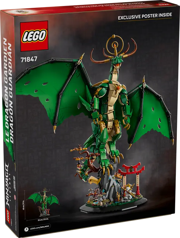 LEGO - 71847 - NINJAGO - The Guardian Dragon - 1650pcs